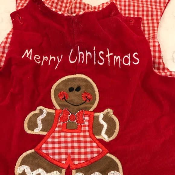 Reversible red Overalls - Picture 2 of 8